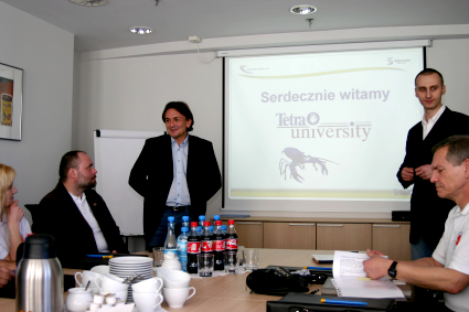 Uroczystość poprzedziła prezentacja wyrobów firmy Tetra.IMG_4970.jpg